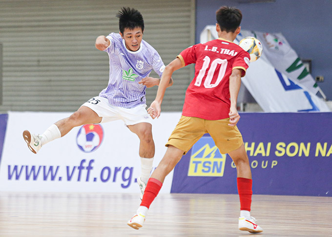 Luxury Hạ Long thắng trận đầu tiên - Ảnh: VFF