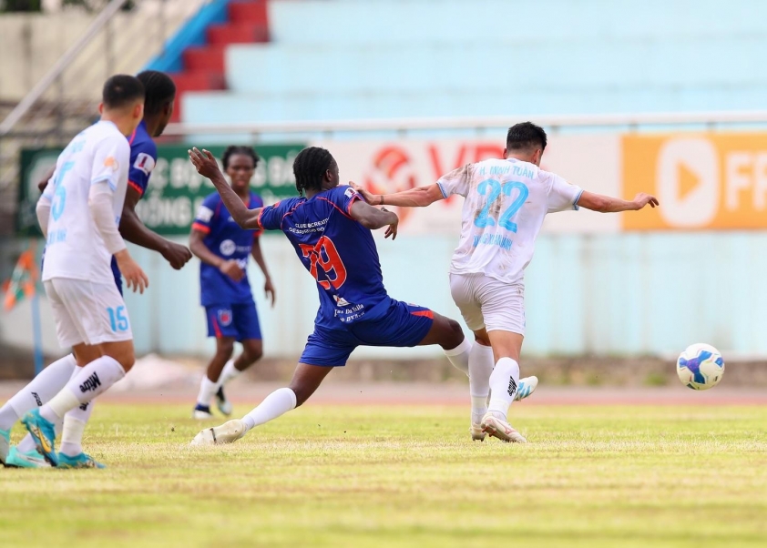 ĐKVĐ V-League thất bại trước đối thủ từ châu Phi 656132